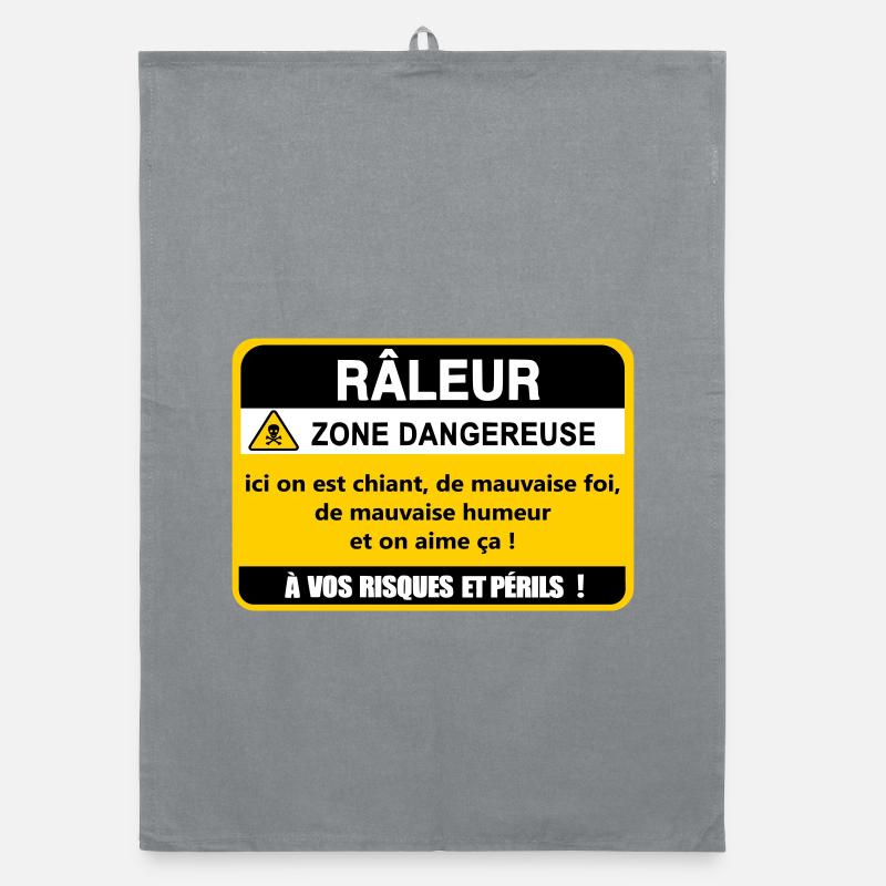 Râleur Zone Dangereuse Torchon bio