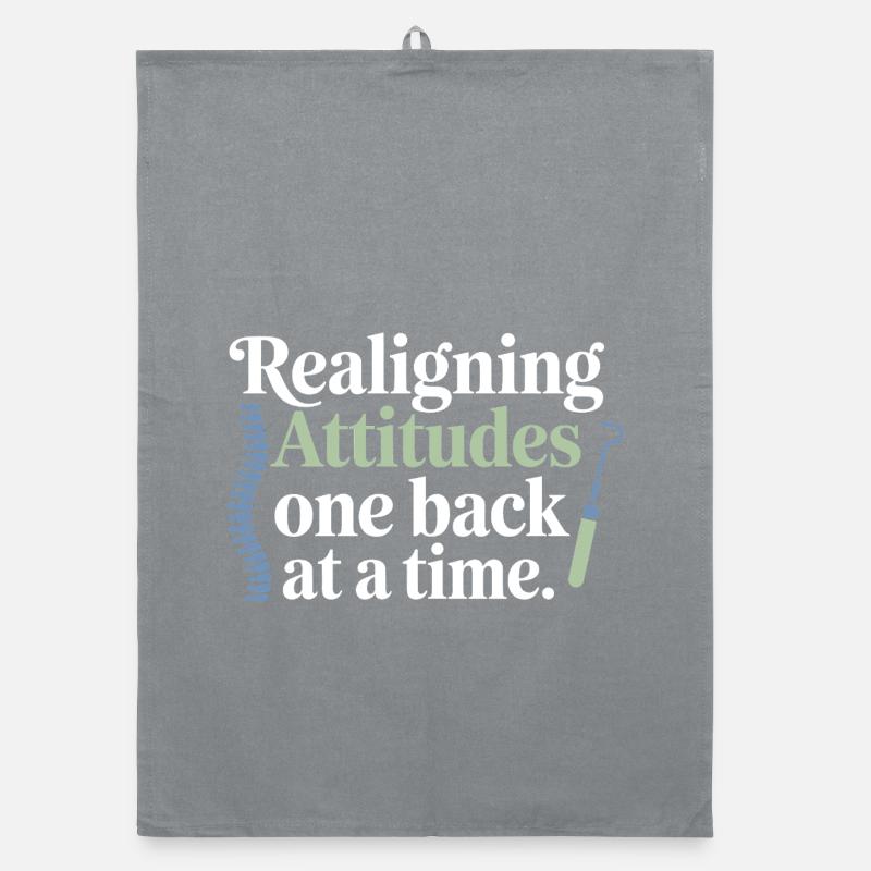Licensed DC Clinical Spinal Alignment Expert  Organic dish towel