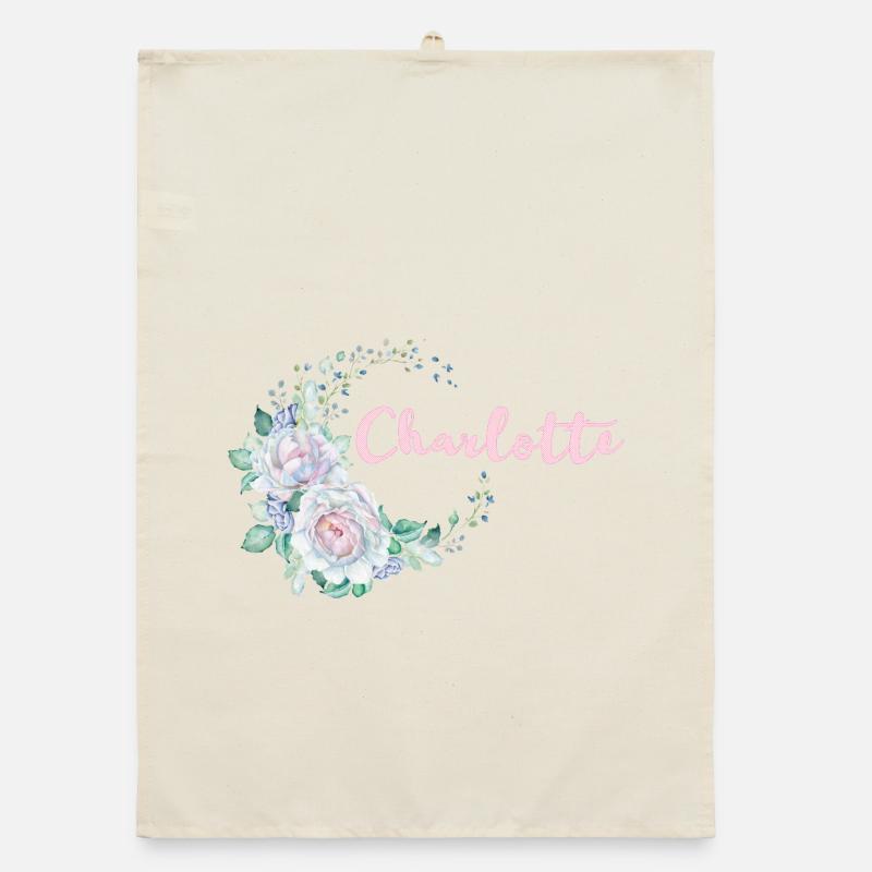 For Charlotte Organic dish towel