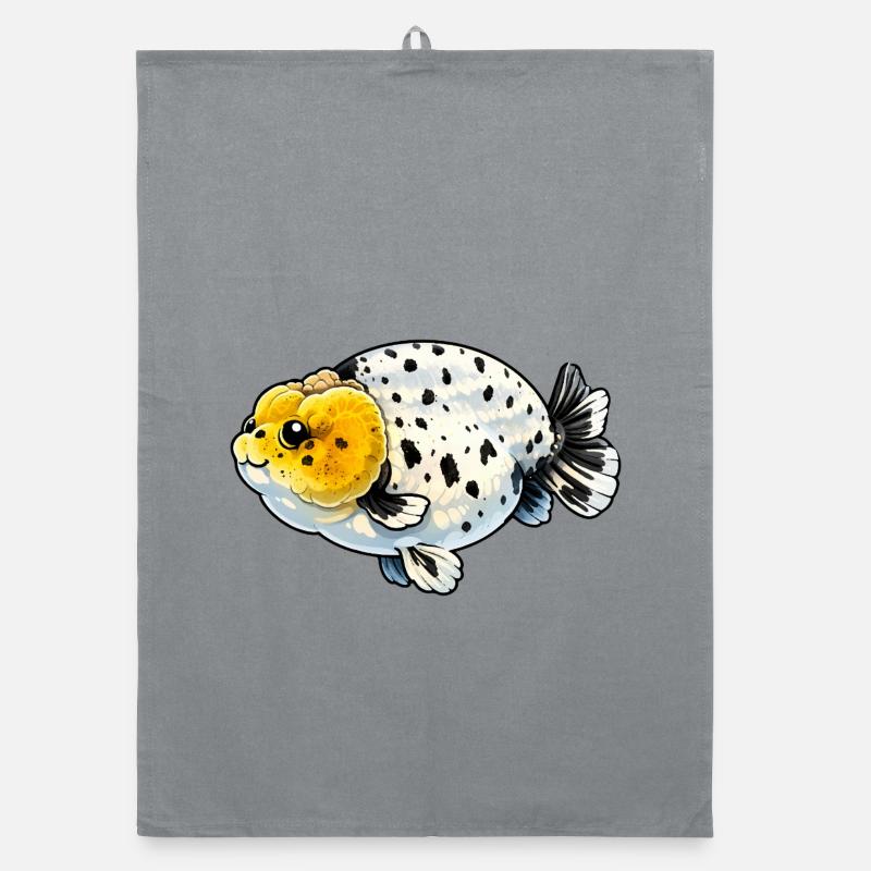 Poisson rouge du quartier général thaïlandais thaïlandais de Ranchu Grade Grade Torchon bio