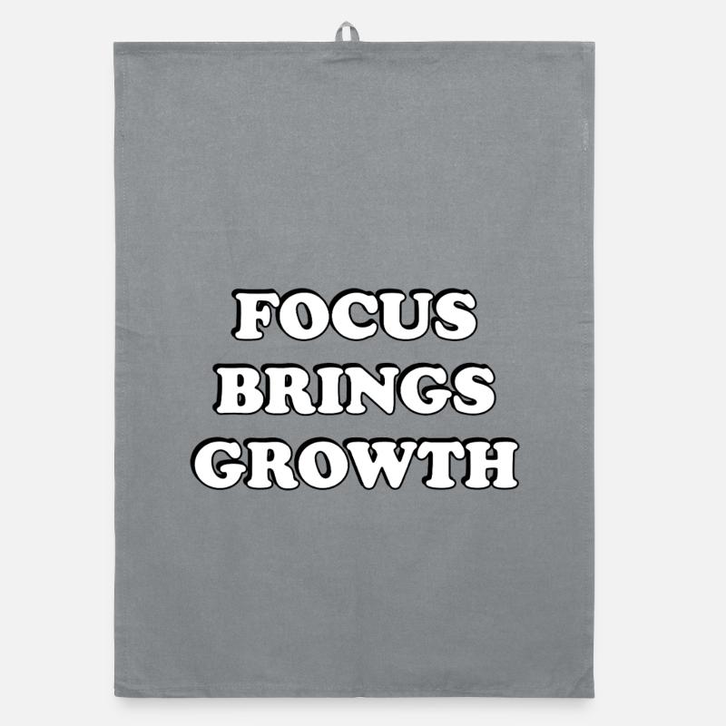 La concentration apporte de la croissance Torchon bio