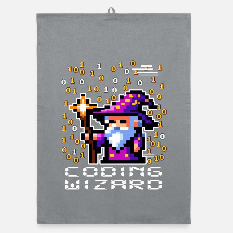 Sorcier Pixel Code Torchon bio