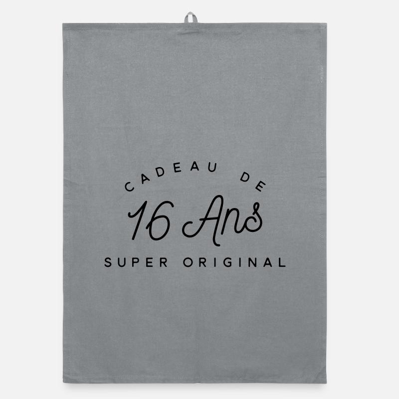 Cadeau 16 ans  Torchon bio