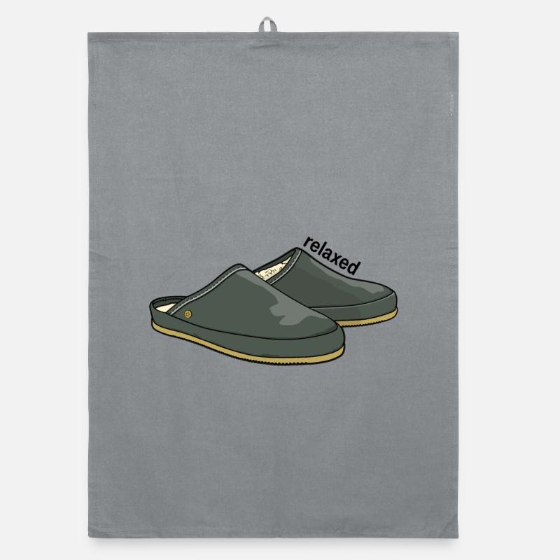 Relaxed grey - Organic Geschirrtuch - Grau