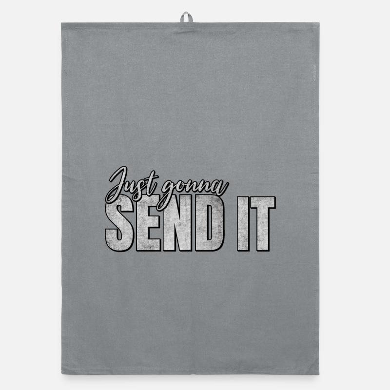 Just going to Send It Organic dish towel