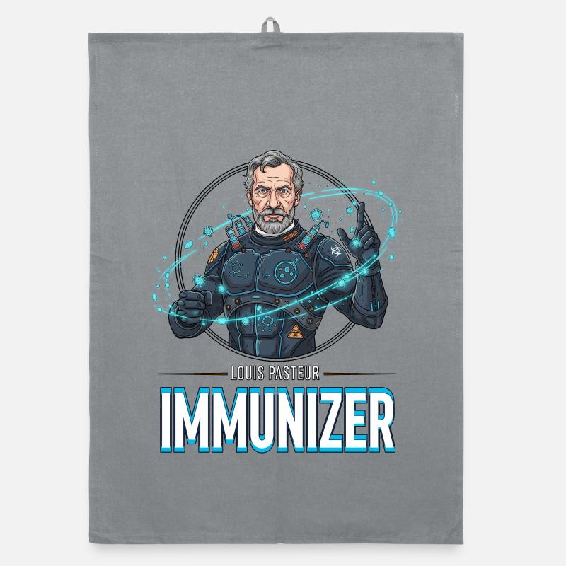 Pasteur Immunizer Armor - Organic dish towel - grey