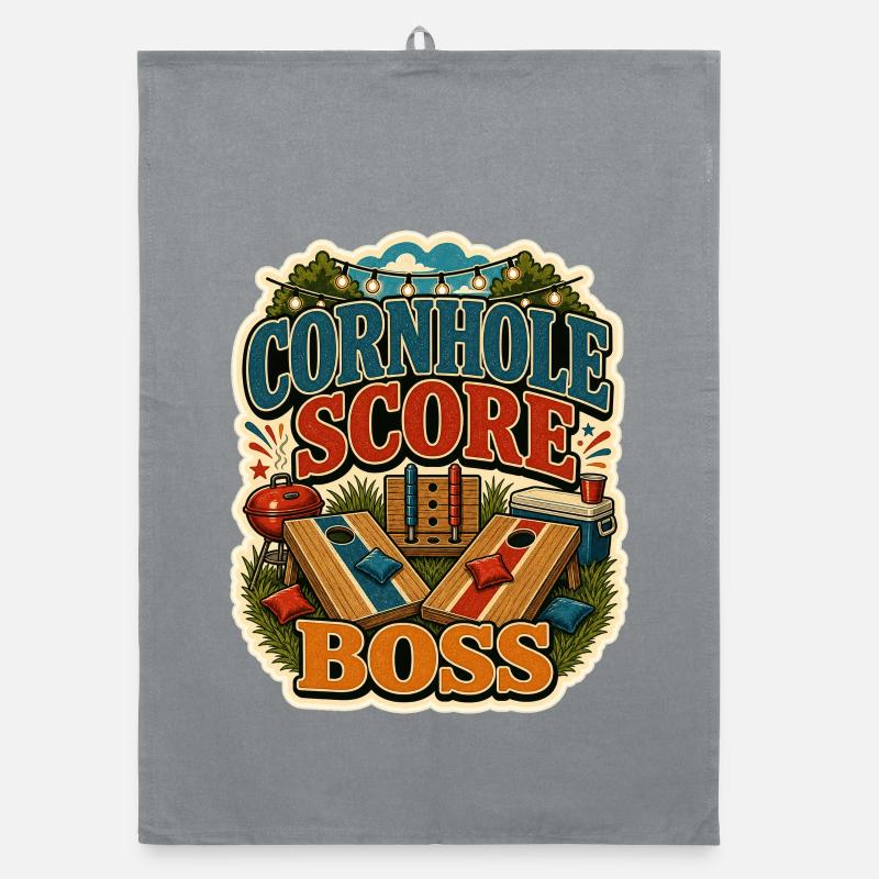 PARTITION DE CORNHOLE Torchon bio