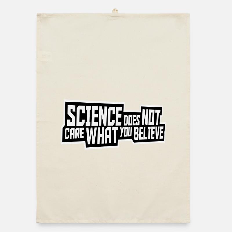 La science se moque de ce que vous croyez Logo des faits Torchon bio