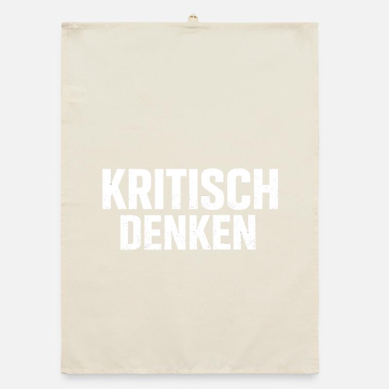 Critical thinking – clear statement look Organic dish towel