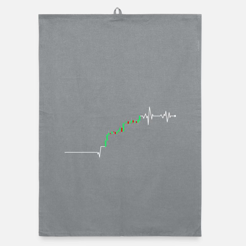 TrendPulse Rally Chart Organic dish towel
