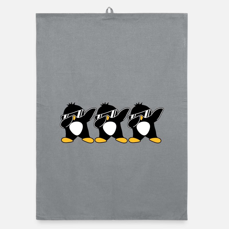 Dab Team Pinguin Organic Geschirrtuch