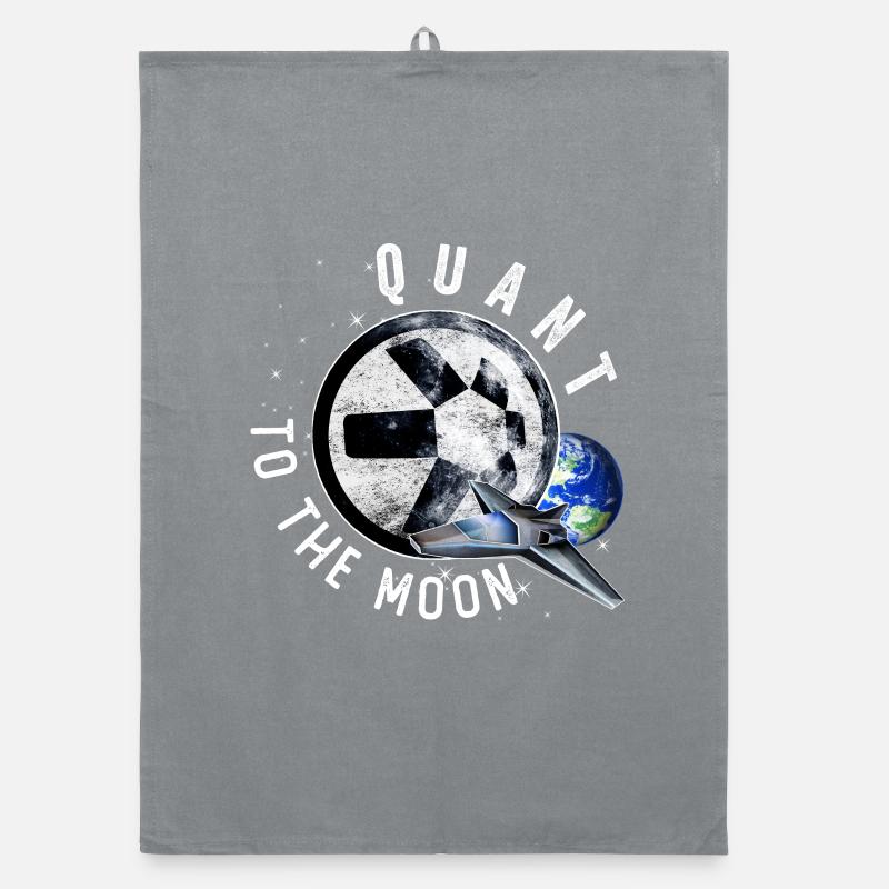 Quant crypto shirt Crypto Money Gift Organic dish towel