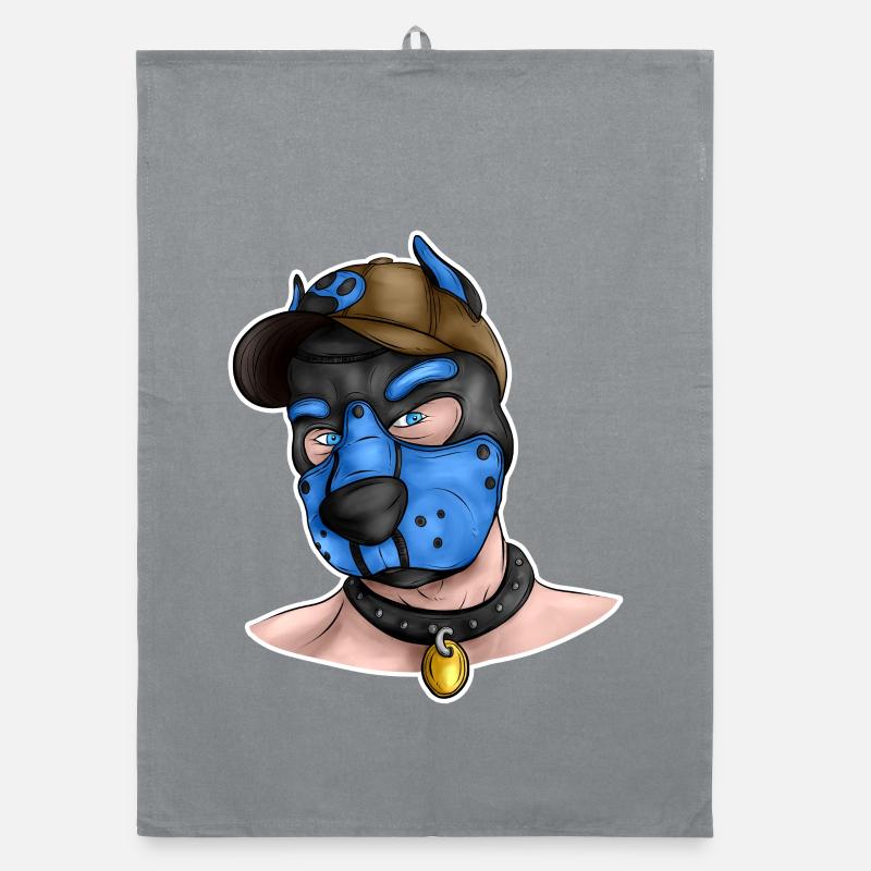 PupBlue - Torchon bio - bruyère