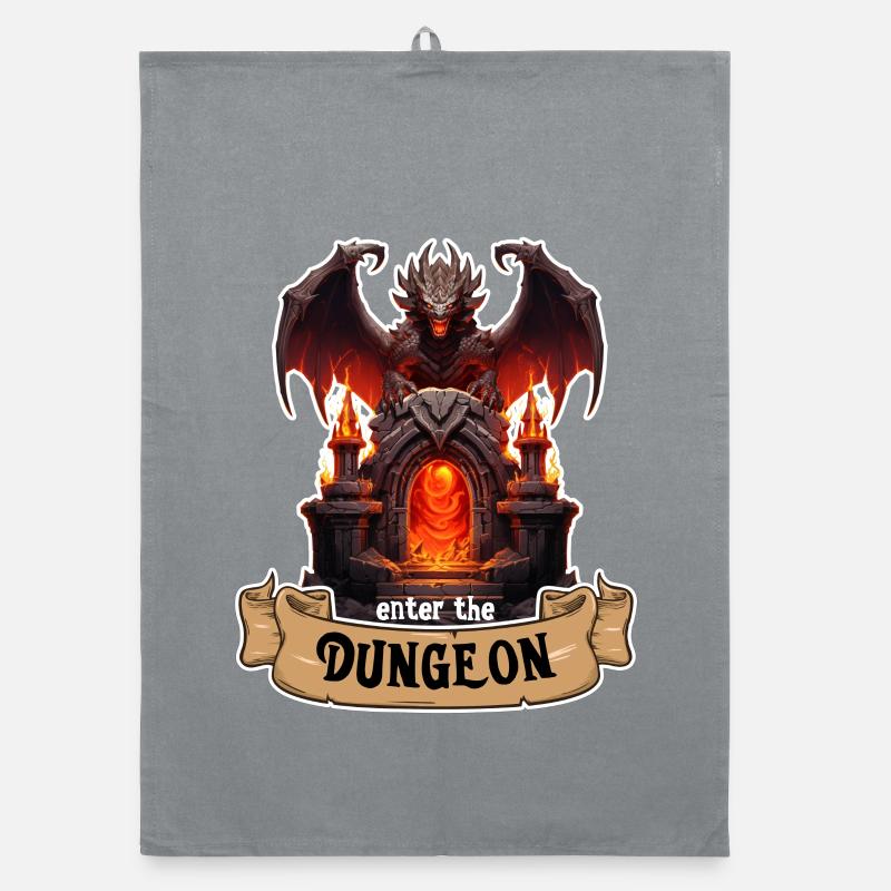 Entrez dans le Dunegon RPG Gate Dragon Torchon bio