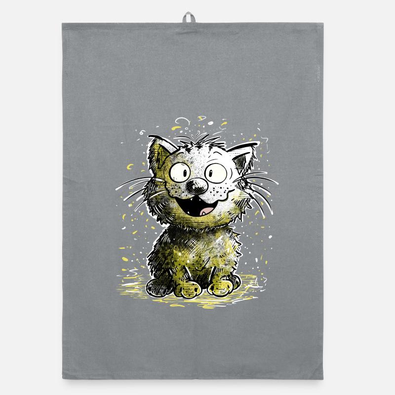 Le chat rit Torchon bio
