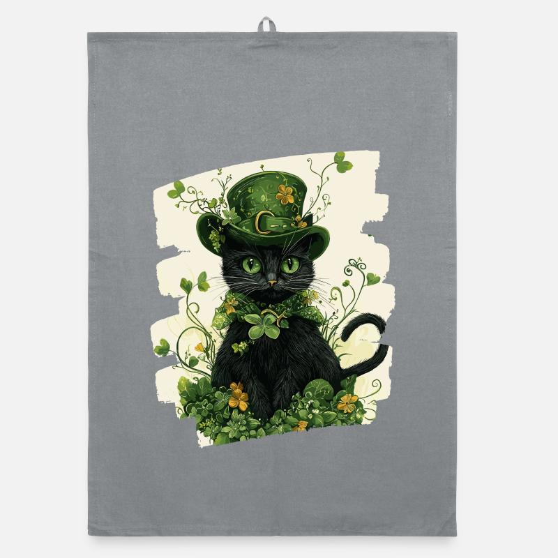 Chat de la Saint-Patrick Torchon bio