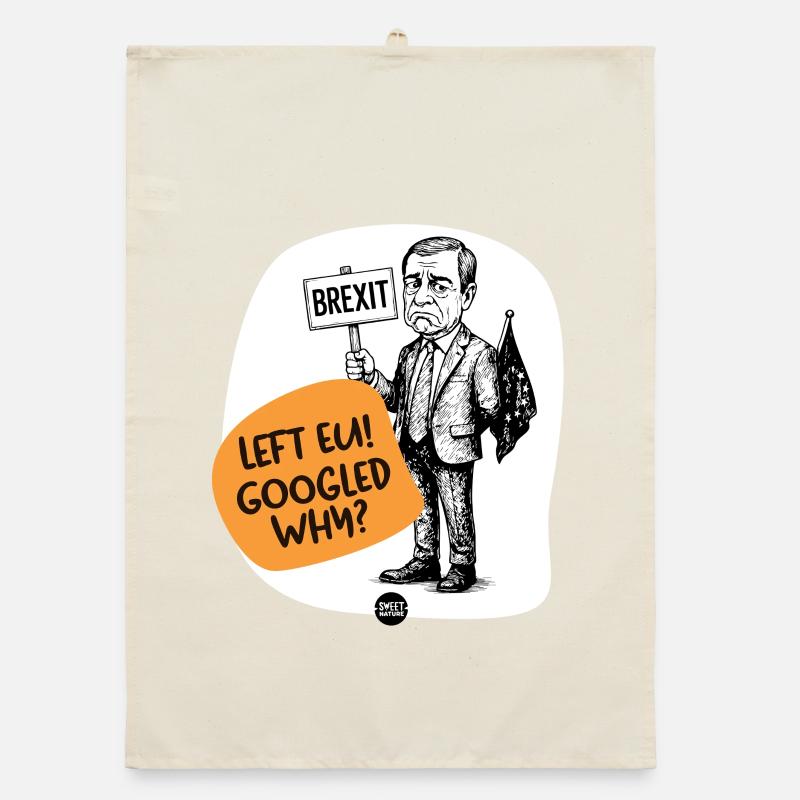 Exit-Regret-Syndrom Organic Geschirrtuch