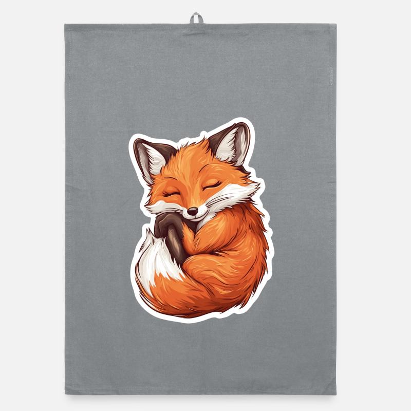 Fox Organic dish towel