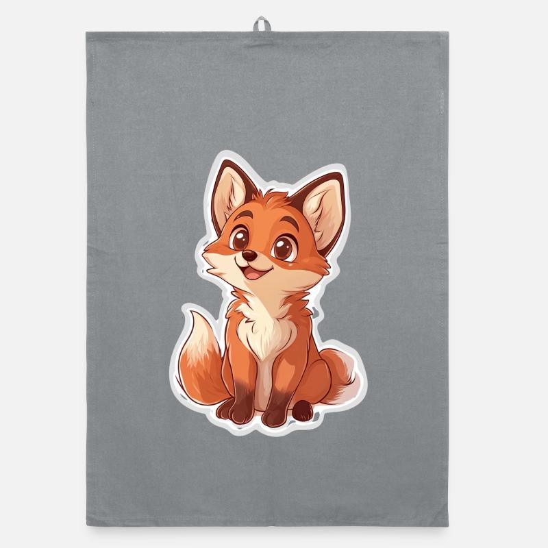 Fox Organic dish towel