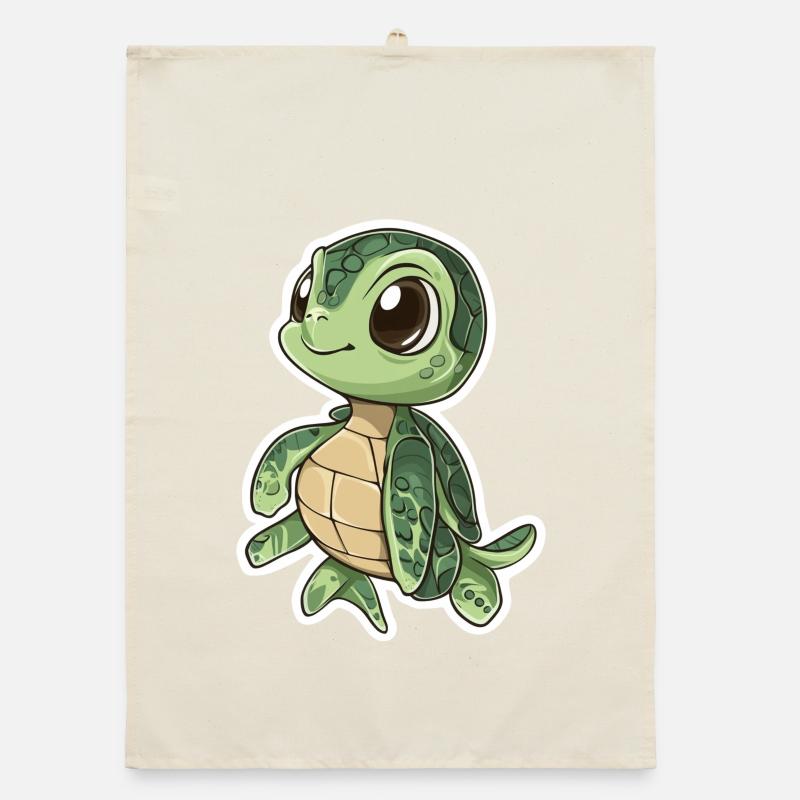 Turtle Organic dish towel