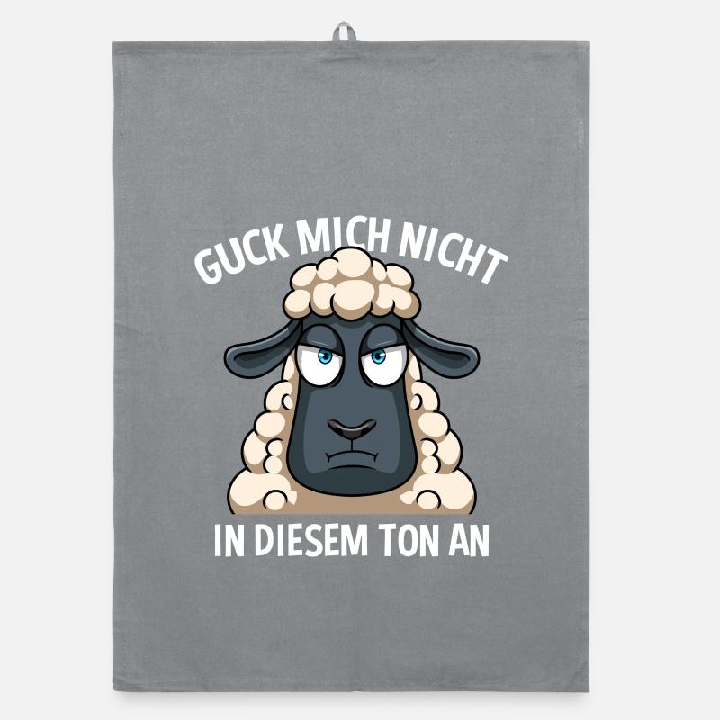 Ne me regarde pas sur ce ton, mouton Torchon bio