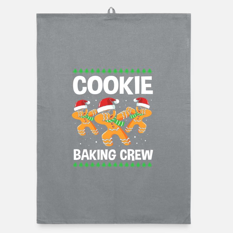 Gingerbread Christmas Gingerbread Man Gingerbread Organic dish towel