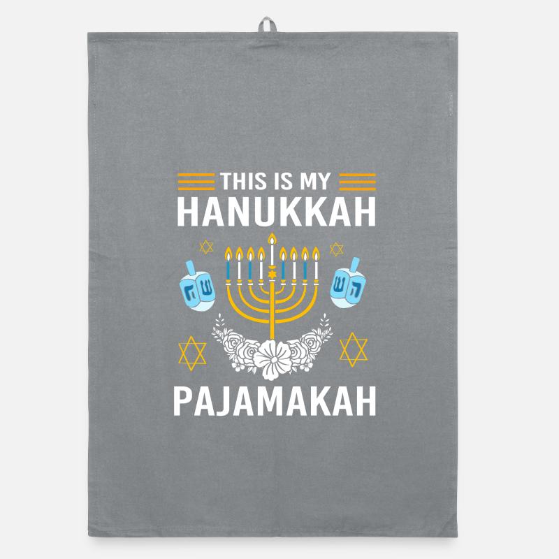 Hanoukka Hanoukka Hanoucca Torchon bio
