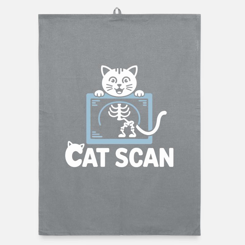 Cat Scan Graphique à rayons X pour chat Torchon bio