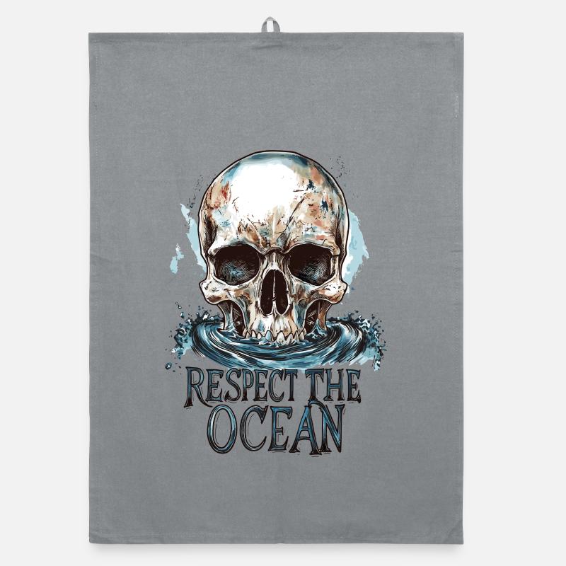 Diver Ocean Respect Dive Organic dish towel