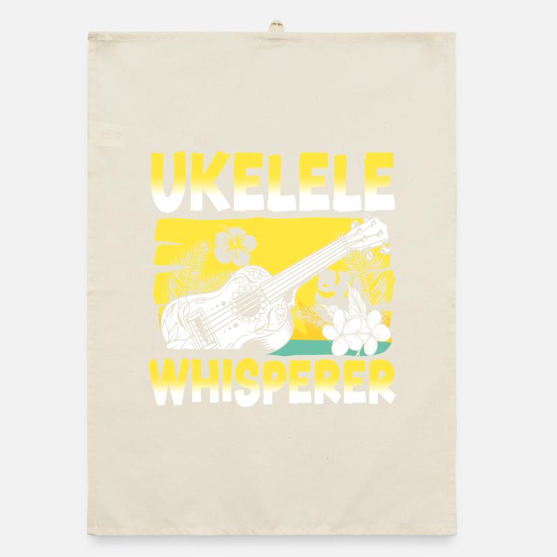 Ukulélé hawaïen ukélé ukulélé Torchon bio
