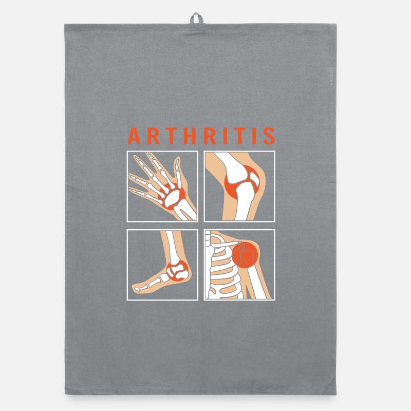 Arthritis Rheuma Organic Geschirrtuch