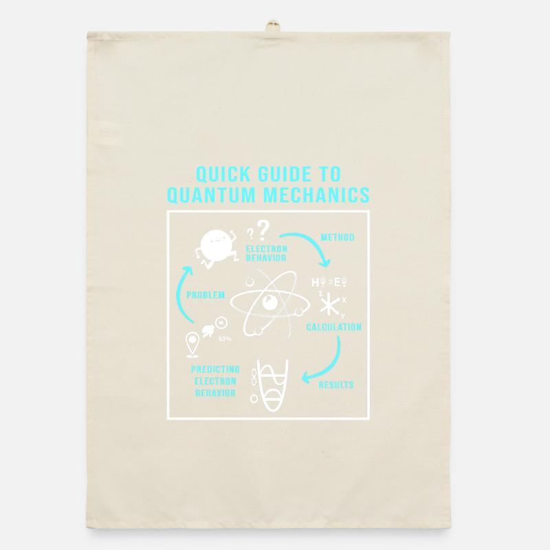 Quantenphysik Quanten Physik Quantensprung Organic Geschirrtuch