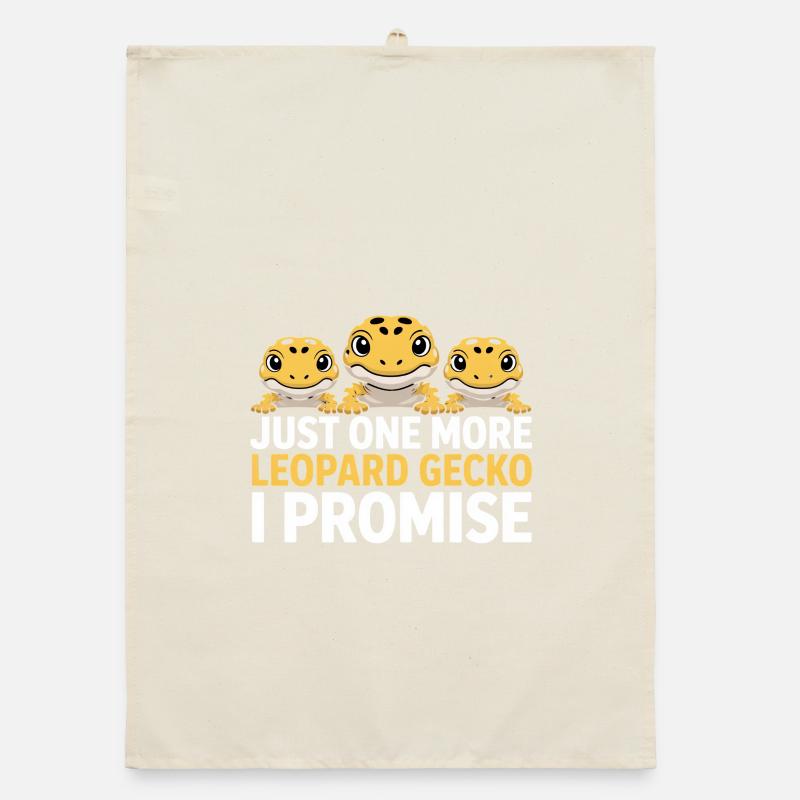 Nur noch ein Leopardgekko, ich verspreche es Organic Geschirrtuch