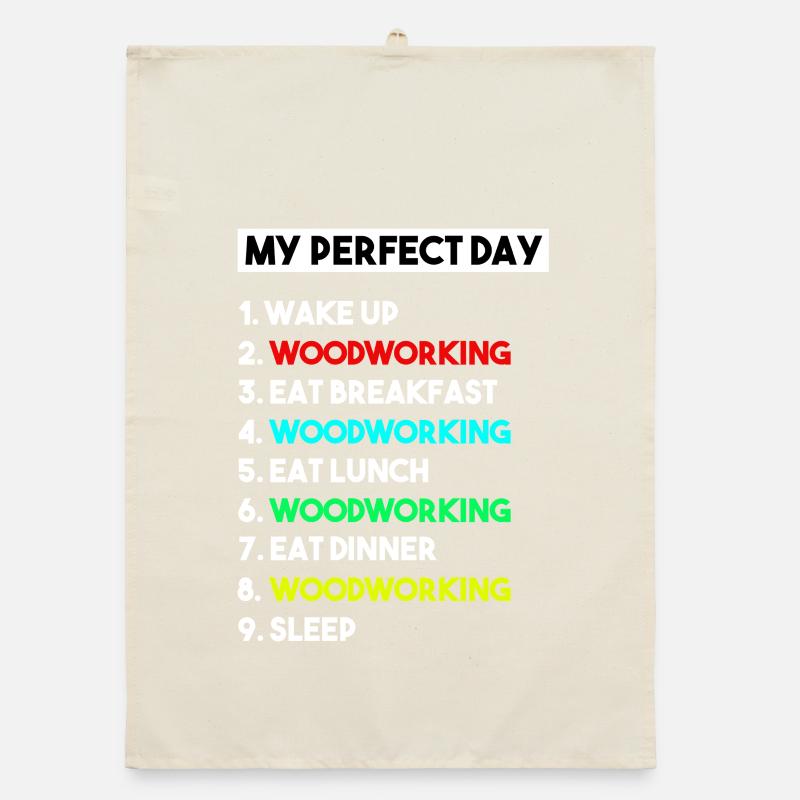 Master Woodworker Sawdust Maker Carpentry Organic dish towel