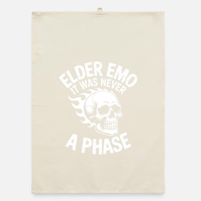 Elder Emo: It Was Never a Phase Organic dish towel