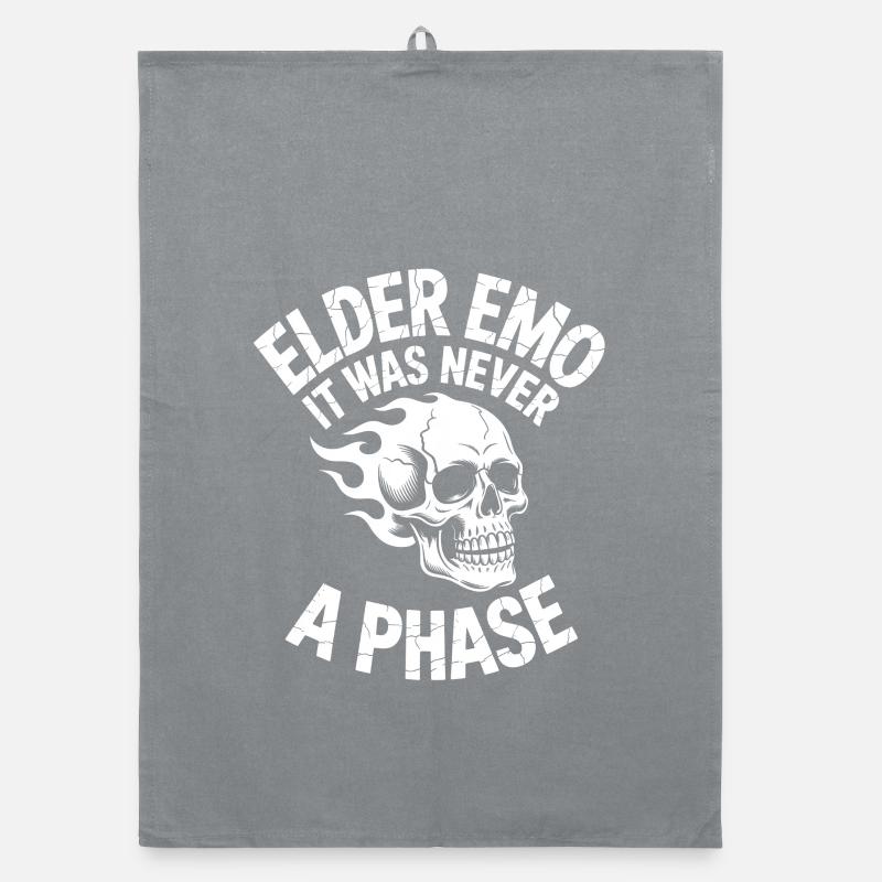 Ältester Emo Es war nie eine Phase Organic Geschirrtuch