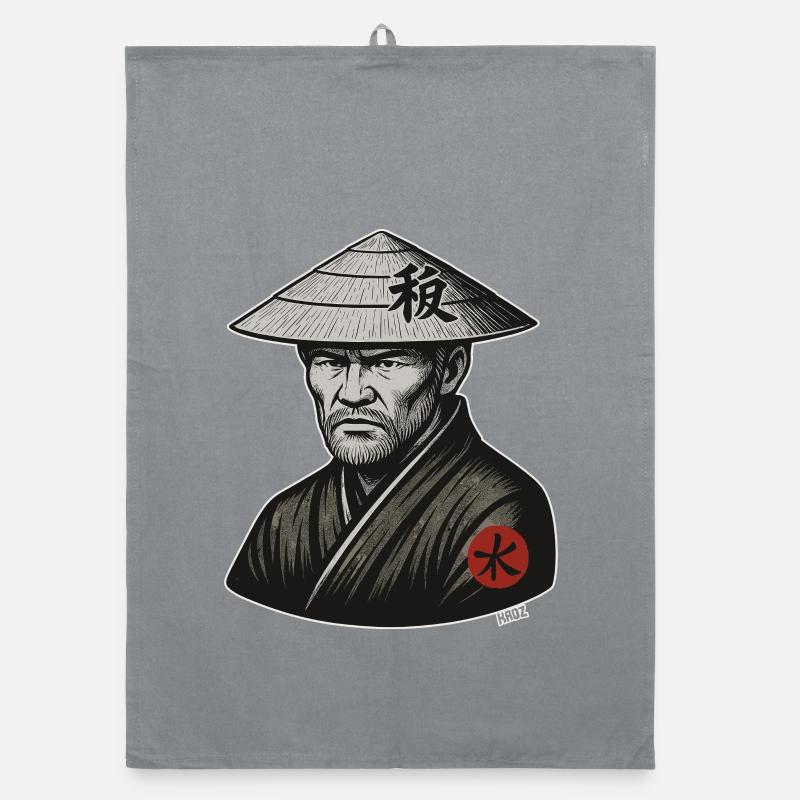 Reishut-Samurai-Krieger Organic Geschirrtuch