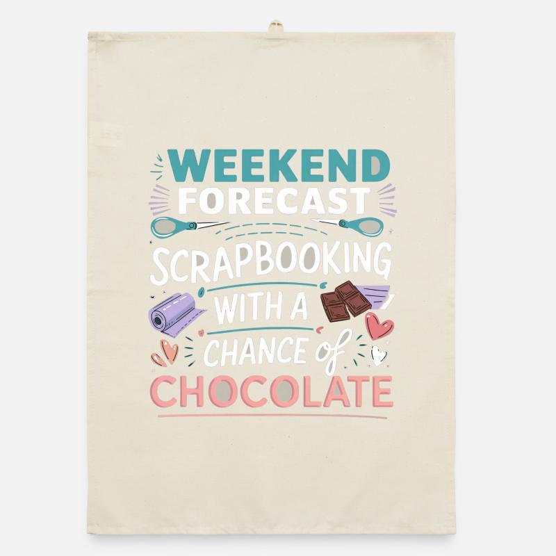 Scrapbooking du week-end avec chocolat Torchon bio
