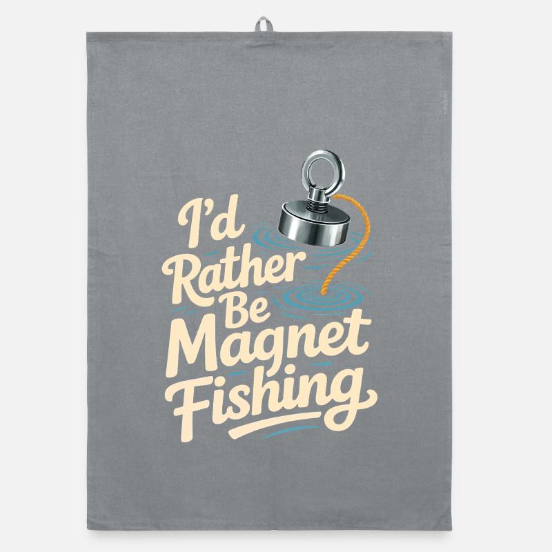I'd rather magnet fish Organic dish towel