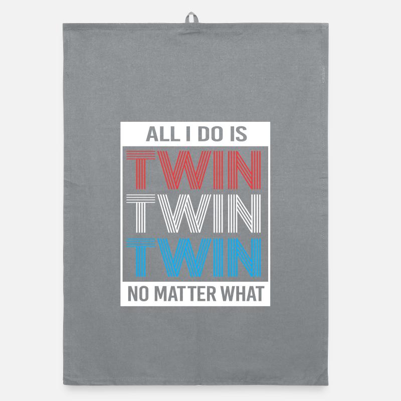 Gemini Father Gemini Dad Organic dish towel