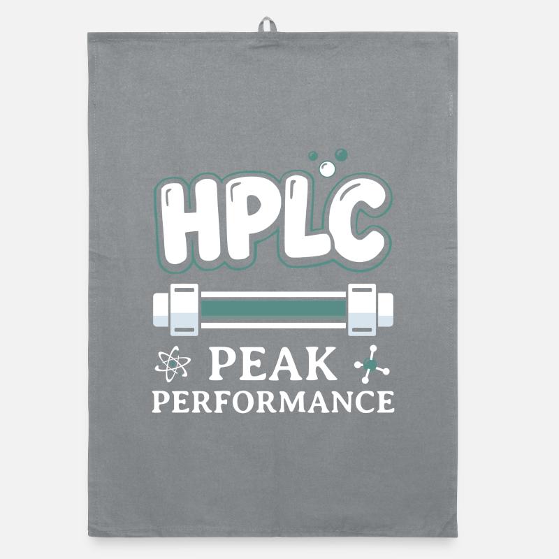 High Performance Liquid Chromatography HPLC Peak Organic Geschirrtuch