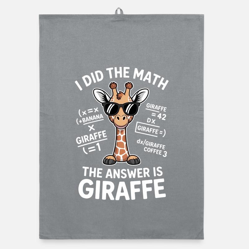 Don drôle de maths Dictons, Girafe Torchon bio