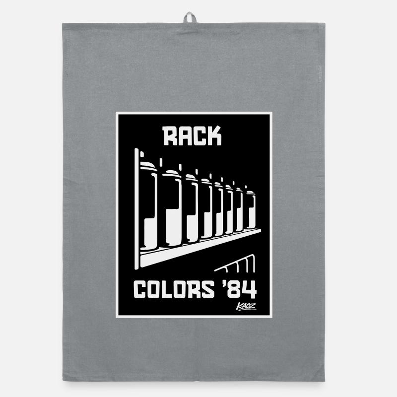 Couleurs de rack 84 Rétro Torchon bio