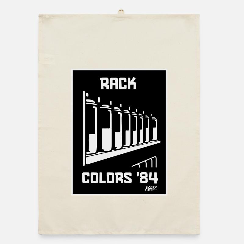 Couleurs de rack 84 Rétro Torchon bio