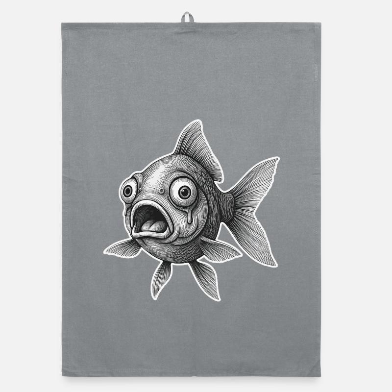 When the coffee doesn't work yet Organic dish towel