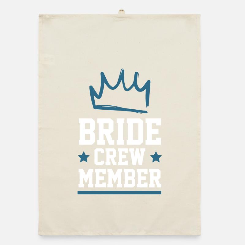 Bride Crew Organic Geschirrtuch