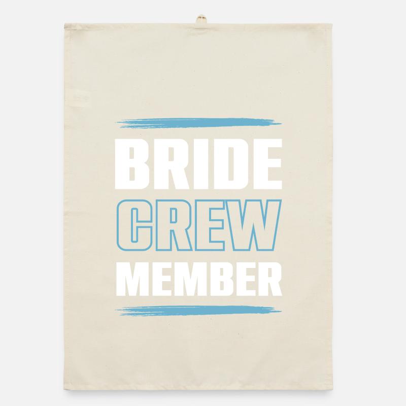 Bride Crew Organic Geschirrtuch