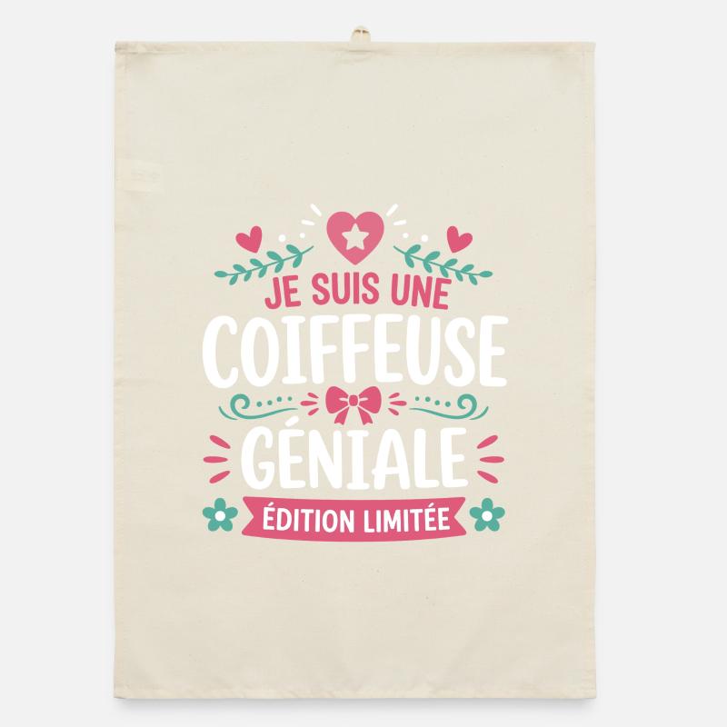 Coiffeuse Géniale Édition Limitée Torchon bio
