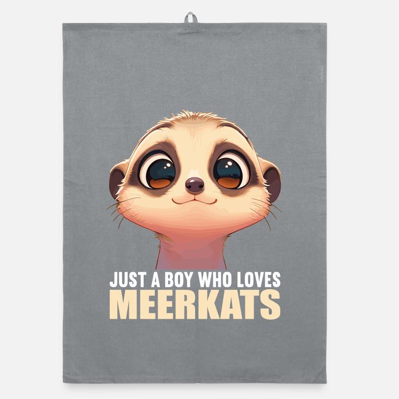 Suricate Erdmännchen Torchon bio