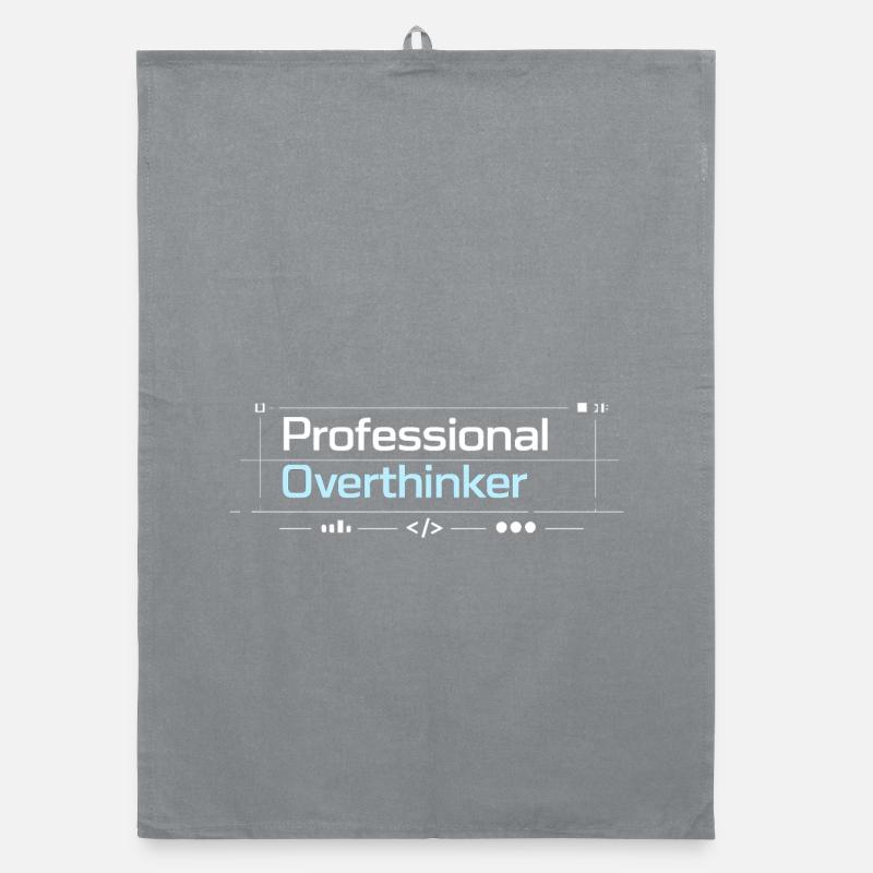 Professional OVERTHINKER tech Organic dish towel